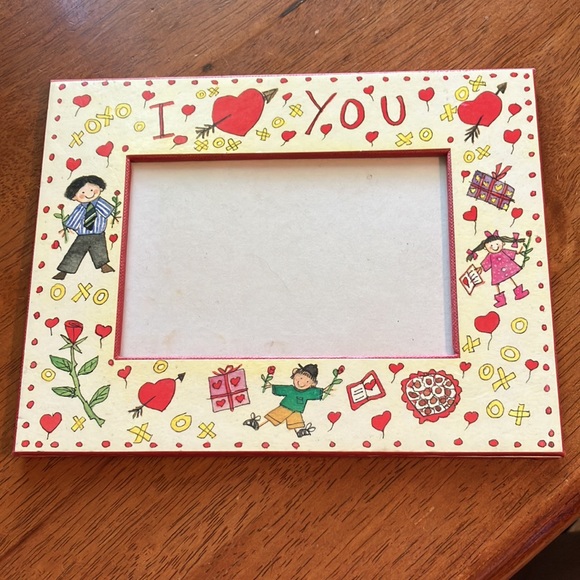 Sweet set of 3 “I love you” picture frames, very good condition! - Picture 15 of 15